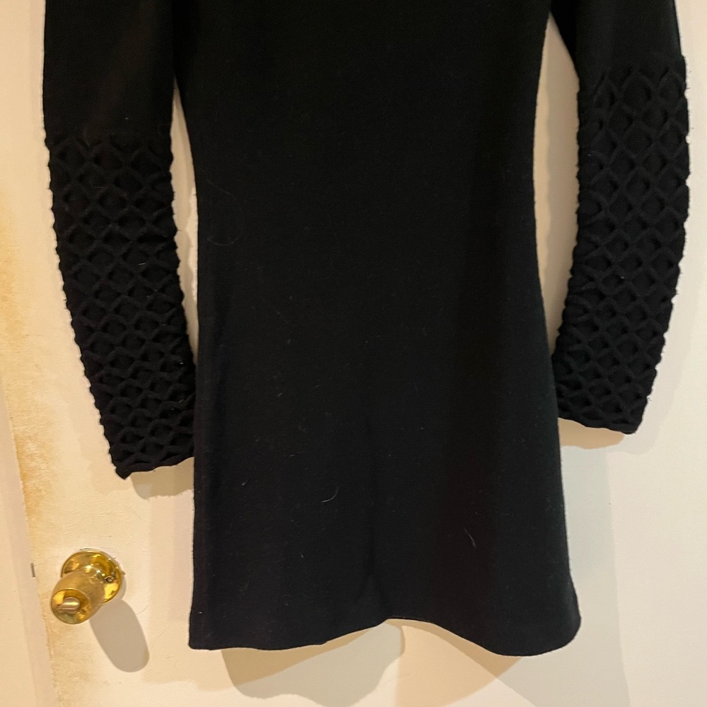 Temperley London Lambswool Turtleneck Sweater Dress. - Picture 5 of 7